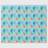 Kinder thuisdag van het Afrikaanse Amerikaanse mei Cadeaupapier (Vlak)