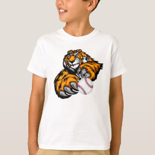 Kinder Tiger Baseball T-shirt