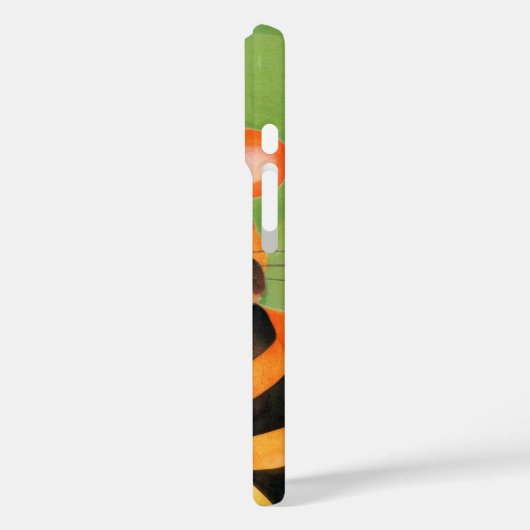 Kinder tijgerkundeliefase Case-Mate iPhone case (Achterkant / Links)