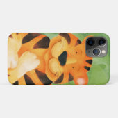 Kinder tijgerkunst groen sinaasappel Case-Mate iPhone case (Achterkant (horizontaal))