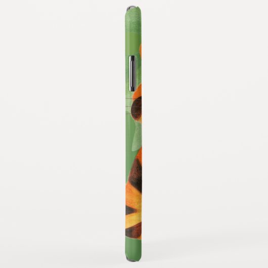 Kinder tijgertijger ziet groen sinaasappel uit Case-Mate iPhone case (Achterkant/rechts)