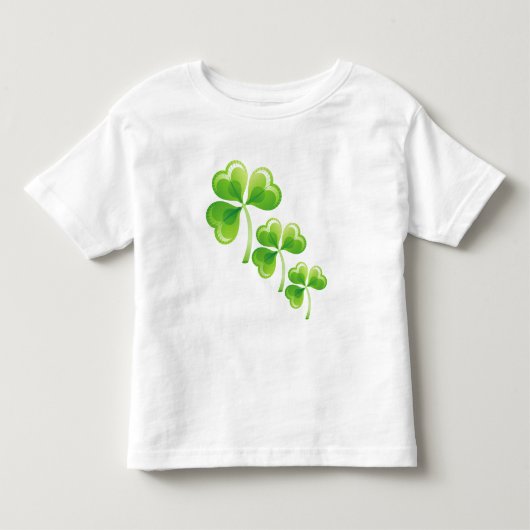 Kinder Toddler T-shirt-St. Patrick's Day Shirts (Voorkant)