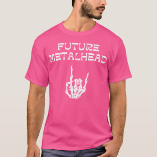 Kinder toekomst Metalhead Funny T-shirt voor kinde