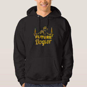 Kinder Toekomstige hond Veterinarian Vet Dog 1 Hoodie