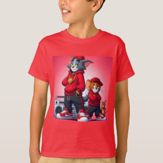 Kinder Tom en Jerry T-Shirt