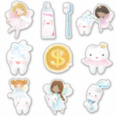 Kinder Tooth Fairy Sticker (Voorkant)