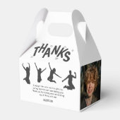 Kinder Trampoline Verjaardagsfeestje Dank u Bedankdoosjes (Voorkant Zijde)