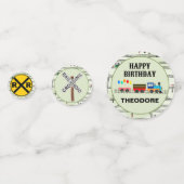 Kinder trein- en tracktafel Confetti (Voorkanten)