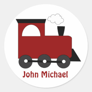 Kinder Trein Verjaardag Stickers