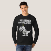 Kinder Trex Dino I Crush Kindergarten T-shirt (Voorkant volledig)