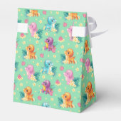 Kinder Triceratops Partij Bedankdoosjes (Achterkant)