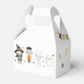 Kinder Trick or treat Halloween Verjaardagsgunst B Bedankdoosjes (Achterkant)