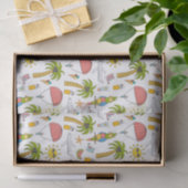 Kinder tropisch vaccin in de vorm van Cute Tropica Tissuepapier (Geschenk)