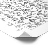 Kinder trouwactiviteiten poster (Hoek)