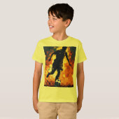 kinder Tshirt Voetbalstijl (Voorkant volledig)