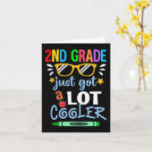 Kinder tweede graad 2de kreeg net veel koeler teru kaart (Gele Bloem)