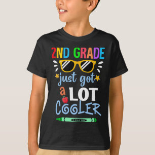 Kinder tweede graad 2de kreeg net veel koeler teru t-shirt