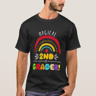 Kinder tweede klas magische tweede klas terug naar t-shirt