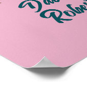 Kinder Tweeling Sweet 2 Foto's Custom Poster (Hoek)