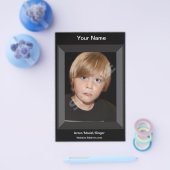 Kinder tweeslachtige modelkoploper Comp/Zed-Kaart Flyer (Enkel)