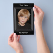 Kinder tweeslachtige modelkoploper Comp/Zed-Kaart Flyer (Hand)