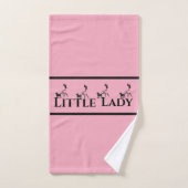 Kinder Uitdrukkingscollectie Meisje Bad Handdoek (Handdoek)