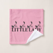 Kinder Uitdrukkingscollectie Meisje Bad Handdoek (Wasdoekje)