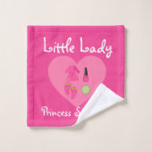 Kinder Uitdrukkingscollectie - Meisjes Bad Handdoek (Wasdoekje)