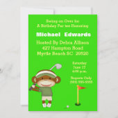 Kinder uitnodiging tot het houden van een gouden d (Voorkant)