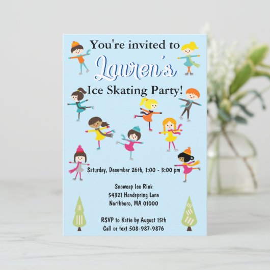 Kinder uitnodiging tot het indienen van wedstrijde (Staand voorkant)