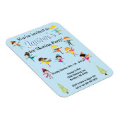 Kinder uitnodiging tot het indienen van wedstrijde magneet (Rechterzijde)