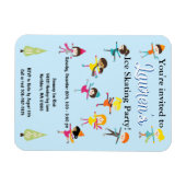 Kinder uitnodiging tot het indienen van wedstrijde magneet (Horizontaal)