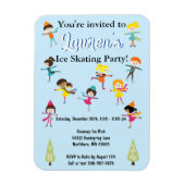 Kinder uitnodiging tot het indienen van wedstrijde magneet (Verticaal)