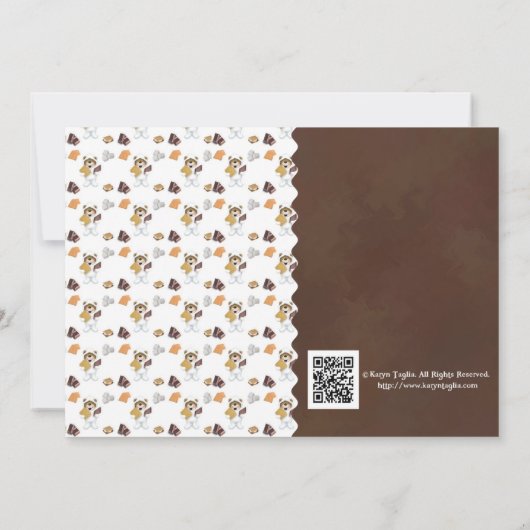 Kinder uitnodiging van meer partijen (Achterkant)