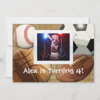 Kinder uitnodiging voor zondagse sport