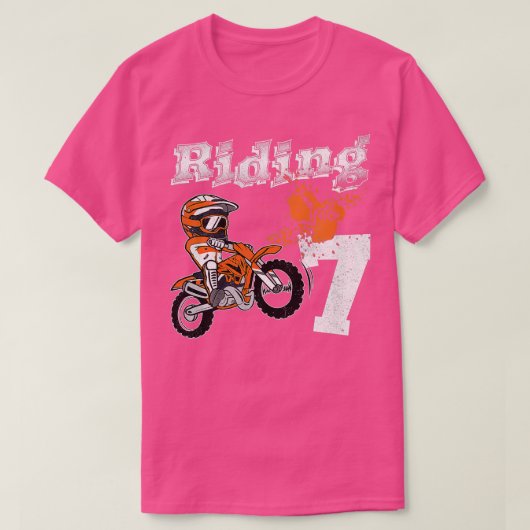 Kinder uitstraling naar 7 jaar oude uitzending 7 j t-shirt (Design voorkant)