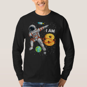 Kinder ultrasone ruimtevaart Astronaut Dabbing 8th T-shirt