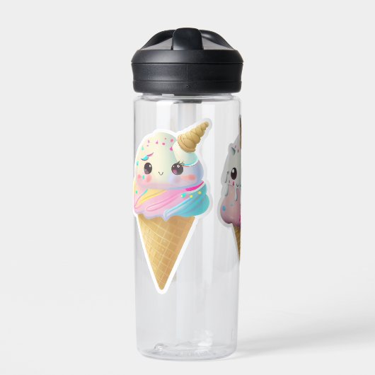 Kinder Unicorn Ice Cream Waterfles (Voorkant)