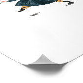 Kinder vakantie met trick or treat Halloween Poster (Hoek)