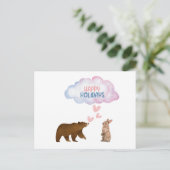 kinder vakantiekaarten briefkaart (Staand voorkant)