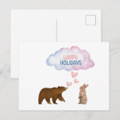 kinder vakantiekaarten briefkaart (Voorkant / Achterkant)