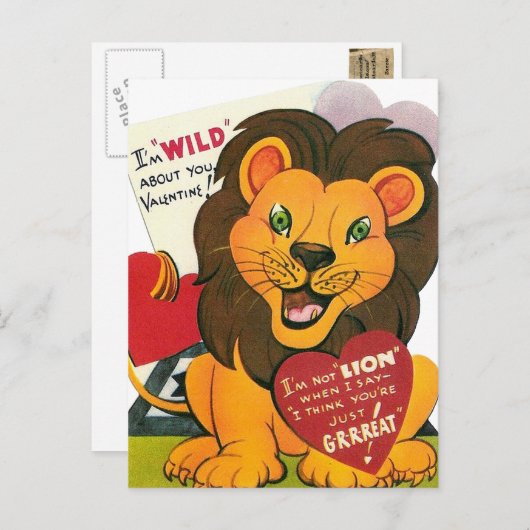  kinder valentijn briefkaarten (Voorkant / Achterkant)