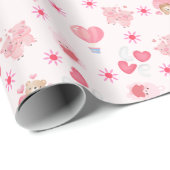 Kinder Valentijnsdag Cadeaupapier (Rol Hoek)