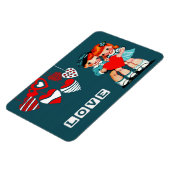  Kinder Valentijnsdag Gift Magnets Magneet (Linkerzijde)