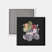 Kinder Valentijnsdag Harten T Rex Cupid Monster Tr Magneet (Voorkant / Achterkant)