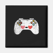 Kinder Valentijnsdag voor hartvideospelcontroller  Magneet (Voorkant)