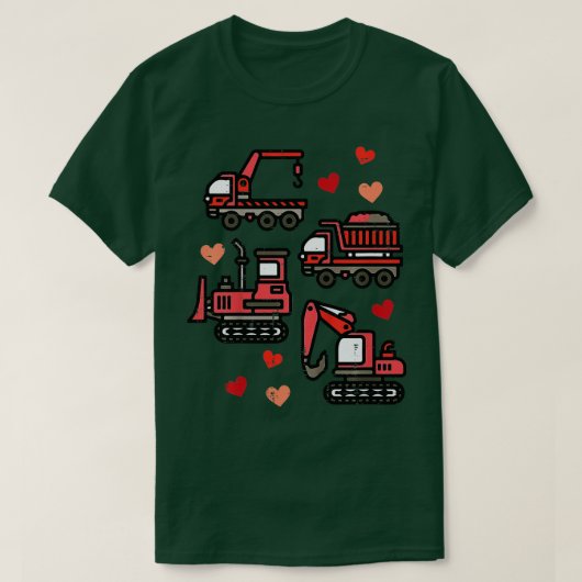 Kinder Valentijnsdagen T-shirt (Design voorkant)
