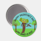 Kinder Valentijnse feestdag Magneet (Voorkant / Achterkant)