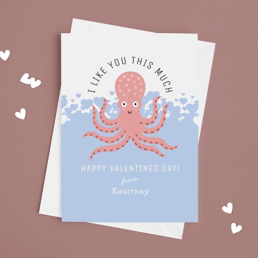 Kinder Valentijnse klaslokalen Feestdagenkaart