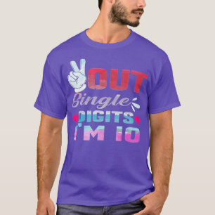 Kinder van de geboorte uit enkele cijfers Im 10-ti T-shirt